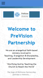 Mobile Screenshot of previsionpartnership.org